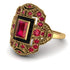Victorian Gold Ring With Ruby - Janice No. 40 image 1