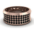 Black Diamond Filigree Pave Band - Briar No. 8 image 3