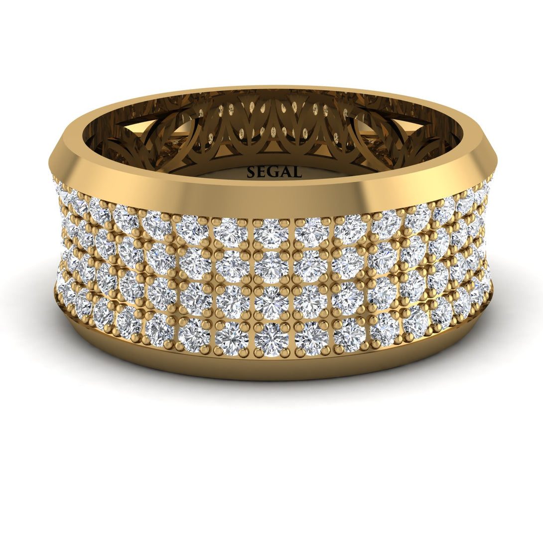 Diamond Filigree Pave Band - Briar No. 1