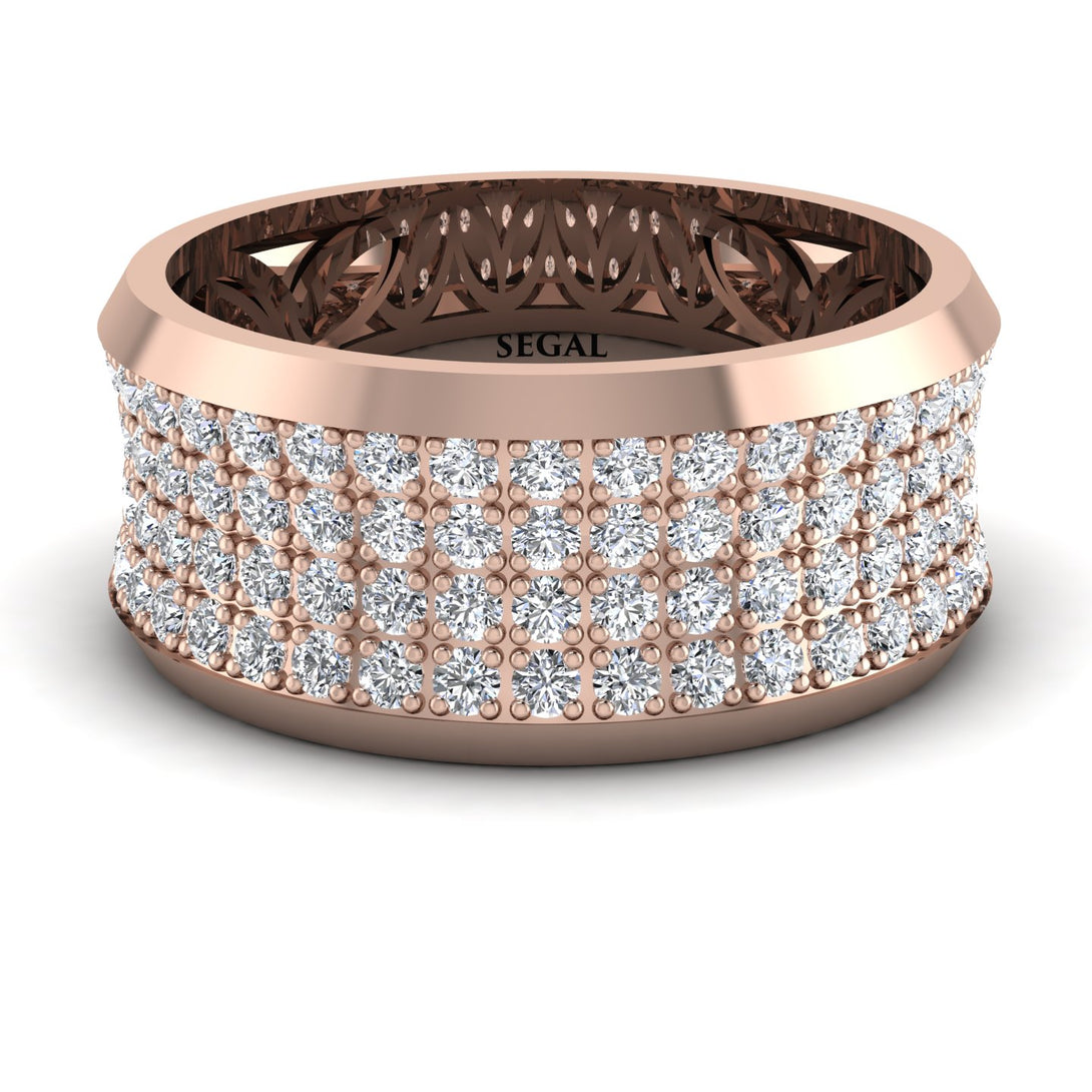 Diamond Filigree Pave Band - Briar No. 2