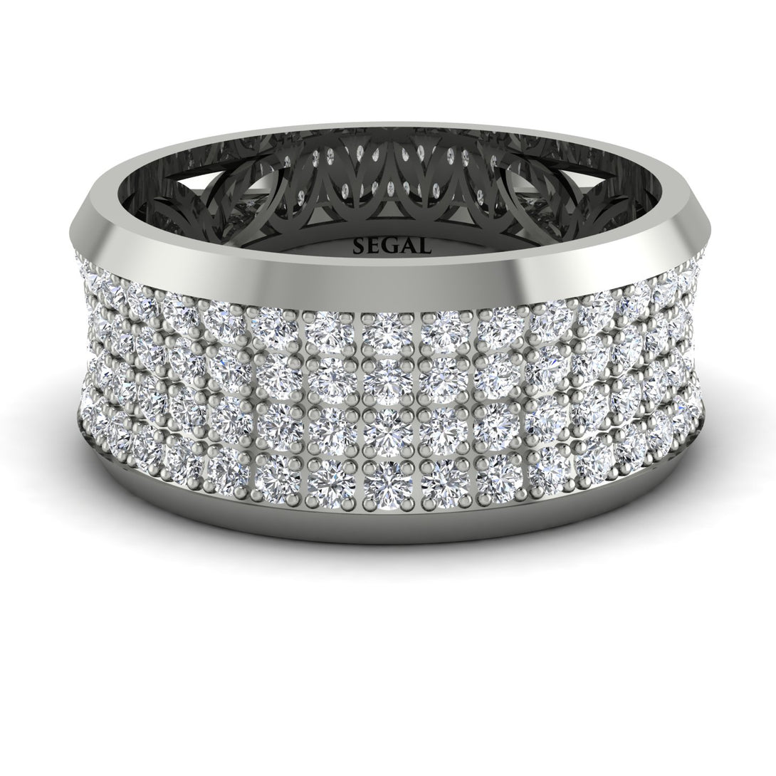 Diamond Filigree Pave Band - Briar No. 3