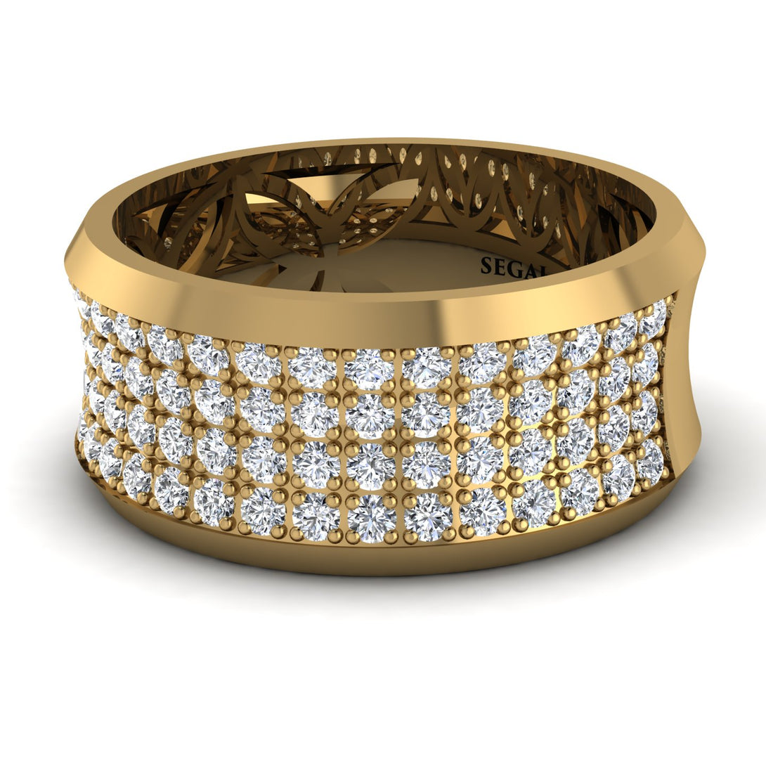 Diamond Filigree Pave Band - Briar No. 1