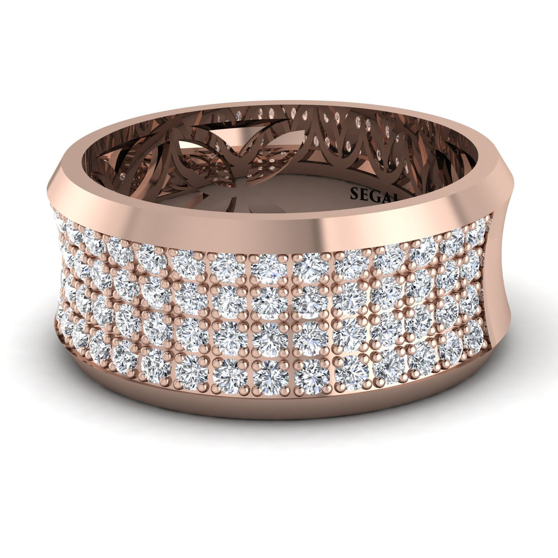 Diamond Filigree Pave Band - Briar No. 2