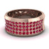 Ruby Filigree Pave Band - Briar No. 11