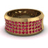 Ruby Filigree Pave Band - Briar No. 10