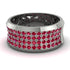 Ruby Filigree Pave Band - Briar No. 12