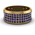 Sapphire Filigree Pave Band - Briar No. 13