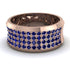 Sapphire Filigree Pave Band - Briar No. 14