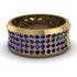 Sapphire Filigree Pave Band - Briar No. 13