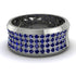 Sapphire Filigree Pave Band - Briar No. 15