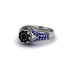 Sapphire Floral Cluster Engagement Ring - Penelope No. 69
