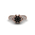 Diamond Floral Cluster Engagement Ring - Penelope No. 8