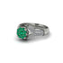 Diamond Floral Cluster Engagement Ring - Penelope No. 6 image 1