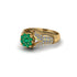 Diamond Floral Cluster Engagement Ring - Penelope No. 4 image 1