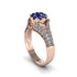 Diamond Floral Cluster Engagement Ring - Penelope No. 14 image 2
