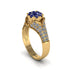 Diamond Floral Cluster Engagement Ring - Penelope No. 13 image 2