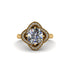 Diamond Floral Infinity Engagement Ring - Brinley No. 1 image 3