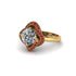 Diamond Floral Infinity Engagement Ring - Brinley No. 46 image 1
