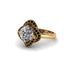 Diamond Floral Infinity Engagement Ring - Brinley No. 31 image 1