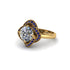 Diamond Floral Infinity Engagement Ring - Brinley No. 61