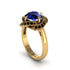 Sapphire Floral Infinity Engagement Ring - Brinley No. 43 image 2