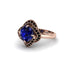 Sapphire Floral Infinity Engagement Ring - Brinley No. 44 image 1