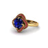 Sapphire Floral Infinity Engagement Ring - Brinley No. 58