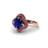 Sapphire Floral Infinity Engagement Ring - Brinley No. 59 image 1