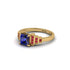 Sapphire Geometric Princess Cut Engagement Ring - Thea No. 58 image 3