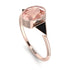 Geometrical Bezel Morganite Ring - Trinity No. 908 image 2
