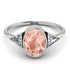 Geometrical Bezel Morganite Ring - Trinity No. 903 image 3