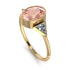 Geometrical Bezel Morganite Ring - Trinity No. 901 image 2