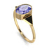 Geometrical Bezel Tanzanite Ring - Trinity No. 207