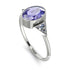 Geometrical Bezel Tanzanite Ring - Trinity No. 203