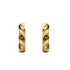Gold Double Chain Link Earring - Trudy No. 1
