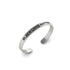 Gold Engraved Stacking Cuff Bracelet - Christopher No. 3 image 3