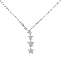 Gold Starry Night Necklace With Diamond - Blair No. 3 image 1