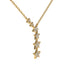 Gold Starry Night Necklace With Diamond - Blair No. 1