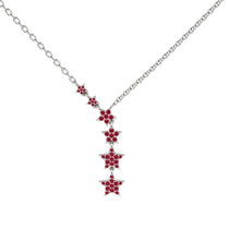 Gold Starry Night Necklace With Ruby - Blair No. 12 image 1