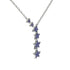 Gold Starry Night Necklace With Sapphire - Blair No. 15