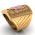 Golden Eagle Men's Ring - Sterling No. 4