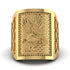 Golden Eagle Men's Ring - Sterling No. 1