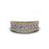 Diamond Golden Harmony Wedding Ring - Ainsley No. 1 image 3