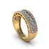 Diamond Golden Harmony Wedding Ring - Ainsley No. 1 image 1