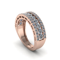 Diamond Golden Harmony Wedding Ring - Ainsley No. 2 image 1