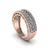 Diamond Golden Harmony Wedding Ring - Ainsley No. 2 image 1