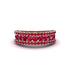 Ruby Golden Harmony Wedding Ring - Ainsley No. 11 image 3