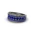 Sapphire Golden Harmony Wedding Ring - Ainsley No. 15 image 2