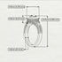 Ruby Double Halo Handmade Engagement Ring - Gracelyn No. 25