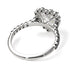 Halo Heart Diamond Pave Engagement Ring - Gail No. 33